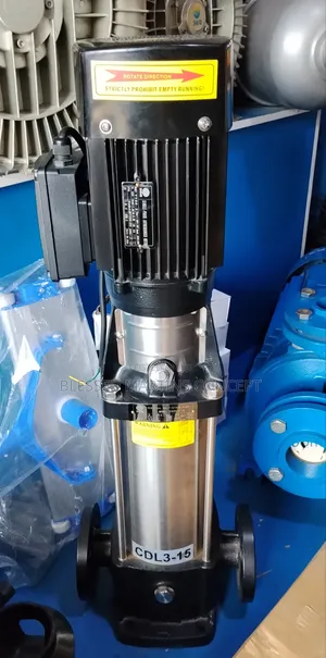 1hp Vertical Multistage Stainless Steel Pump. 100% Copper Coil