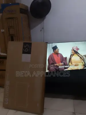 Lg 65” Smart Tv – Elegant Modern Design