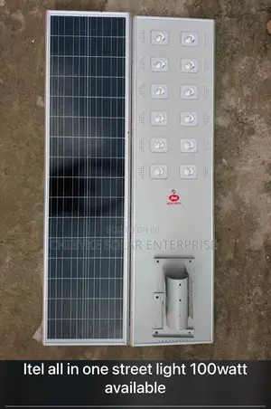 Itel All in One Solar Street Light 100watts