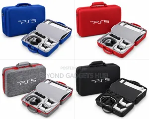 Ps5 Travel Carrying Case Hard Shell Protective Storage Bag