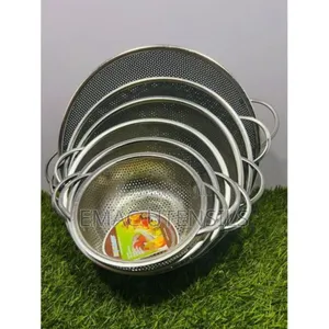 6pcs Set Stainless Steel Strainer/Iron Sieve