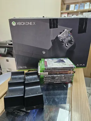 Xbox One X With 7 Games