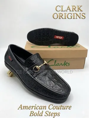Original Clark Black Shoes