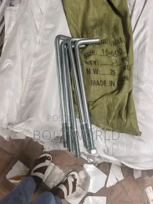 20mmx700 Foundation Bolt ( Anchor J Bolt)