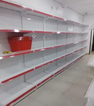Single Supermarket Shelves