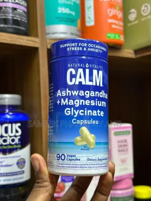 Calm Ashwagandha+Magnesium Glycinate-for Occasional Stress Anxiety