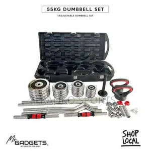 55kg Barbell Weights With Kettlebell