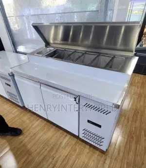 Salad Bar With Work Bench