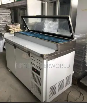 Salad Bar With Work Bench