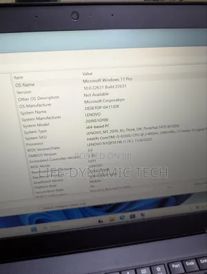 Laptop Lenovo ThinkPad X270 8GB Intel Core i5 SSD 256GB