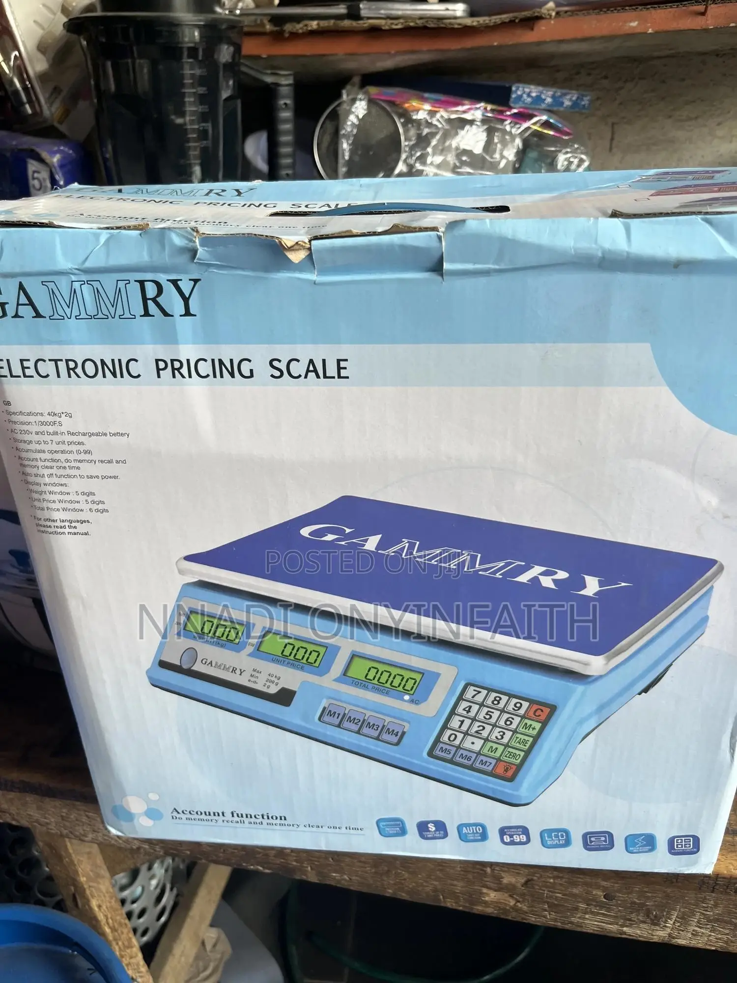 40kg Digital Scale