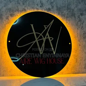 Illuminated Round Acrylic Indoor Signage