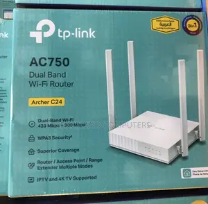 Tp-Link Archer C24 | Ac750 Dual-Band Wi-Fi Router