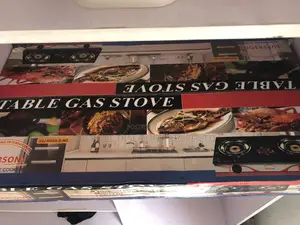 Automatic Table Top Tempered Glass 2 Burner Gas Cooker