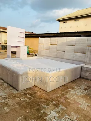 6 by 6 Bedframe With Standing Mirror