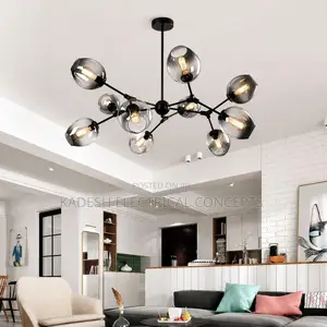 Nordic Branch Led Pendant Light Glass Lustre Modern Chandelier