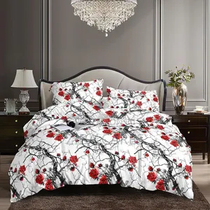 Lovely Floral Model Bedding Set 6x6