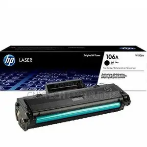 Hp 106a Black Original Laser Toner Cartridge (W1106a)