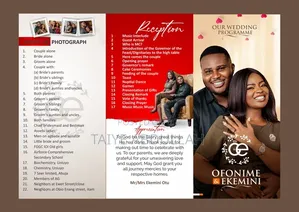 Wedding Program