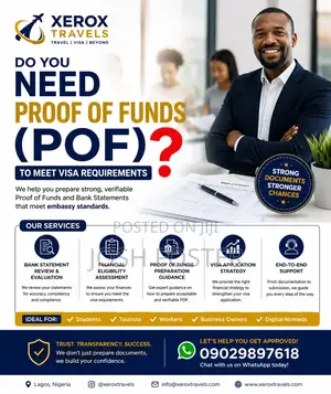 Proof of Funds/ Bank Statements