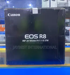 Canon Eos R8 Mirrorless Camera With Rf 24-105mm F/4.5-6.3 Is STM Lens