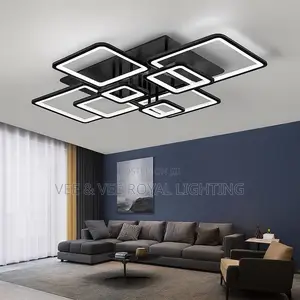 Geometric Multi-Square Ceiling Light-for Living Room,Office,Reception