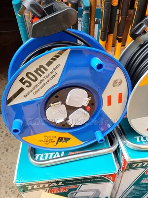 2.5mm Extension Cable Reel, 3 Socket X 50 MTRS