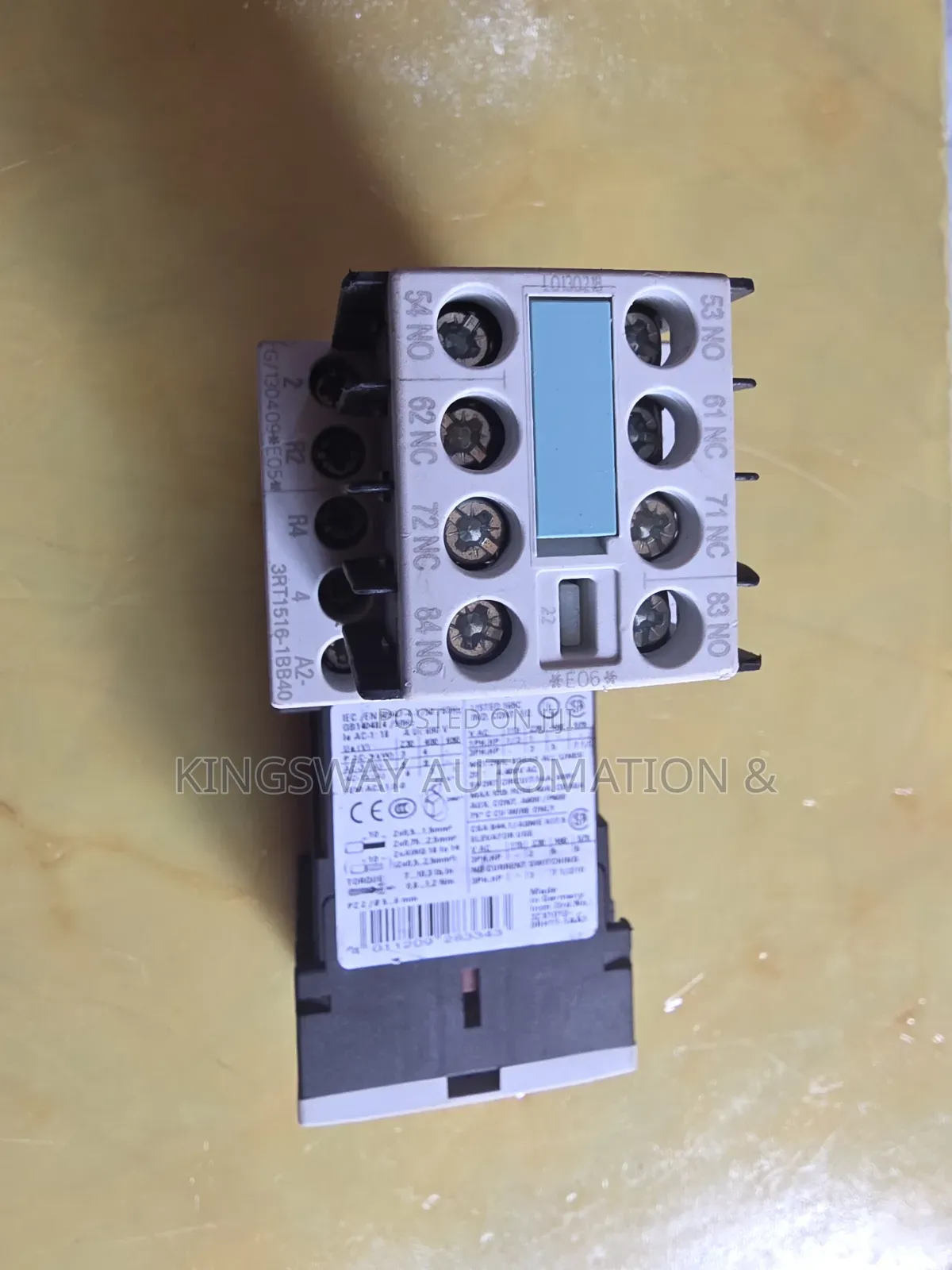 Siemens Control Relay