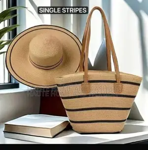 Beach Hat And Bag Combo