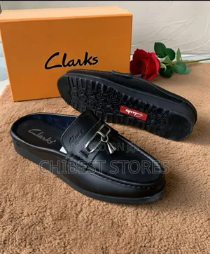 Leather Mens Half Shoe