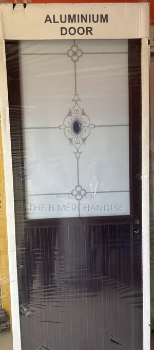 Aluminum Half Glass Door