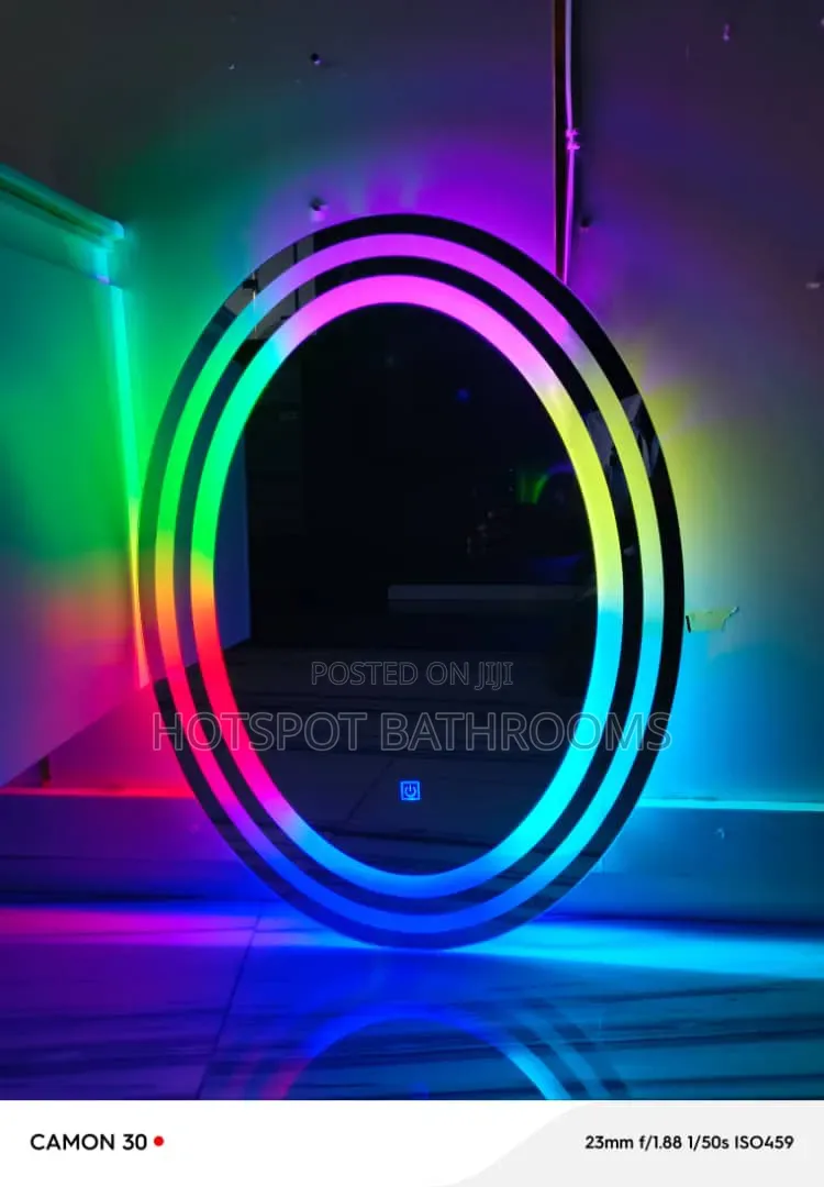 Multiple Colours Led Mirror