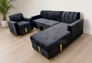 Well Designed and Affordable L Shape Sofas and a Single Seater