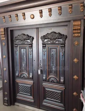 5ft Premium Royal Israeli Security Door With a Copper Cast Finish