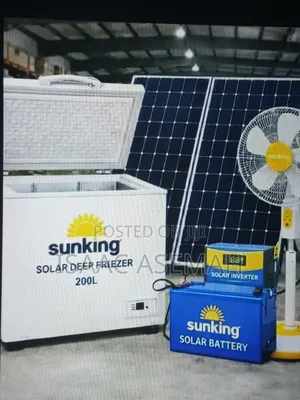 Sunking Single Door Solar Refrigerator