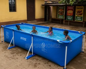 Intex 9x6: The Perfect Backyard Staycation Pool.