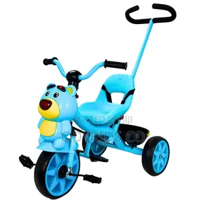 Bear Tricycle With Pushbar For Age 1 To 5years