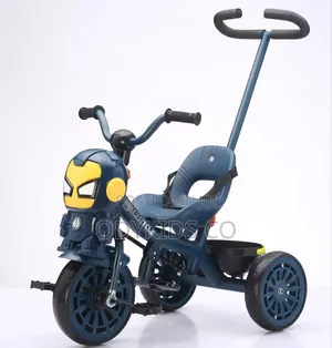 Robot Tricycle With Pushbar for Age 1to 5 Year