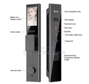 CNC Carved European Style Villa Intelligent Ip Active Electronic Lock