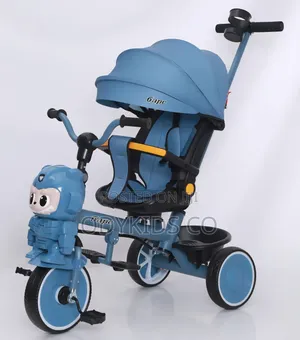 Musical Lights Handlebar 360° Rotatable Seat Tricycle For 1-5yr