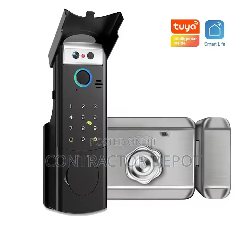 Waterproof Intercom Face Recognition Gate Lock Doorbell Keypad Code