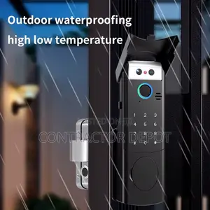 Waterproof Intercom Face Recognition Gate Lock Doorbell Keypad Code