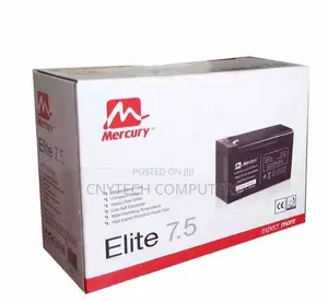 Mercury Elite 7.5ah 12v Ups Replacement Battery