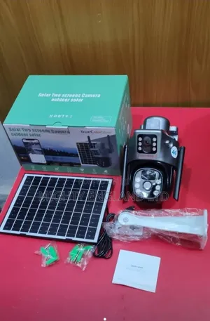 Solar-Powered Surveillance Wireless Security System for Outdoor Use