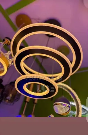 3 Ring Led Chandelier