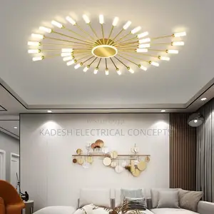 Modern Firework Chandelier Led Luster Indoor Lighting for Bedroom Hall