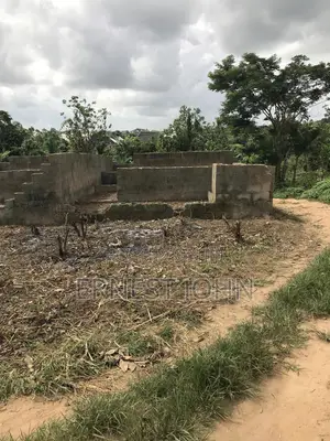 Uncompleted Building on a Plot of Land