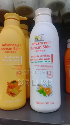 Advanced Korean Skin Shower Gel Wash