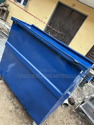 2000l Durable Metal Painted Iron Waste Bin Disposal