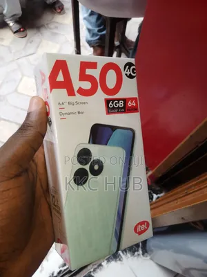 New Itel A50 128 GB Black